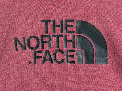 ノースフェイス プリント スウェット フード パーカー メンズ М 古着 The North Face プルオーバー トレーナー 裏起毛 アウトドア エンジ
