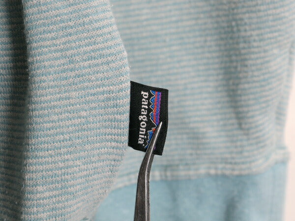 パタゴニア トレイル ハーバー クルーネック スウェット メンズ XL / 古着 19年製 Patagonia ボーダー トレーナー プルオーバー ツートン
