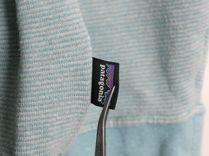 パタゴニア トレイル ハーバー クルーネック スウェット メンズ XL / 古着 19年製 Patagonia ボーダー トレーナー プルオーバー ツートン