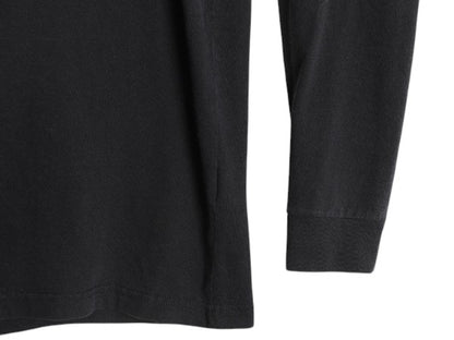 パタゴニア 両面 プリント 長袖 Tシャツ メンズ М / 古着 18年製 Patagonia アウトドア ロンT ロングスリーブ ロゴT P6 バックプリント 黒