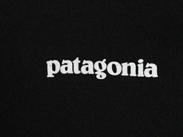 パタゴニア 両面 プリント 長袖 Tシャツ メンズ S / 古着 20年製 Patagonia アウトドア ロンT ロングスリーブ ロゴT P6 バックプリント 黒
