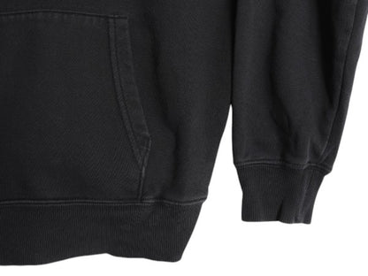 ノースフェイス 両面 プリント スウェット フード パーカー レディース М The North Face プルオーバー トレーナー グラフィック ブラック