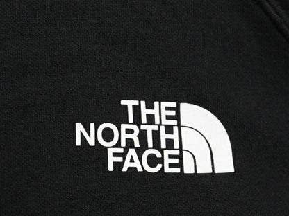 ノースフェイス 両面 プリント スウェット フード パーカー レディース М The North Face プルオーバー トレーナー グラフィック ブラック