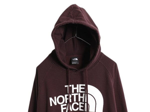 US企画 ノースフェイス プリント スウェット フード パーカー レディース XL / The North Face アウトドア プルオーバー トレーナー 裏起毛