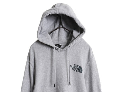 US企画 ノースフェイス 両面 プリント スウェット フード パーカー メンズ М The North Face プルオーバー トレーナー アウトドア 裏起毛