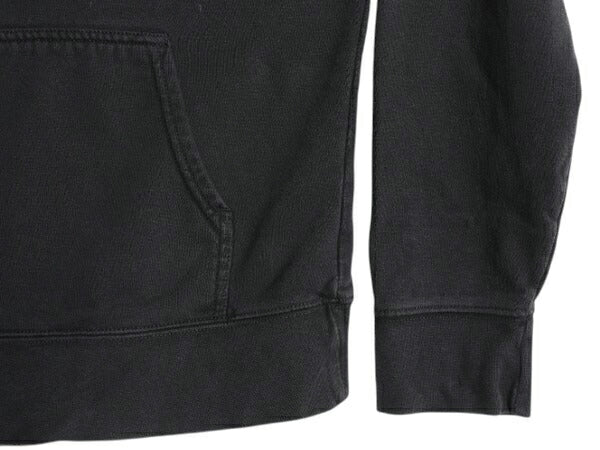 ノースフェイス プリント スウェット フード パーカー レディース L The North Face アウトドア トレーナー プルオーバー 裏起毛 ブラック