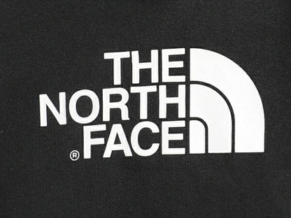 ノースフェイス プリント スウェット フード パーカー レディース L The North Face アウトドア トレーナー プルオーバー 裏起毛 ブラック