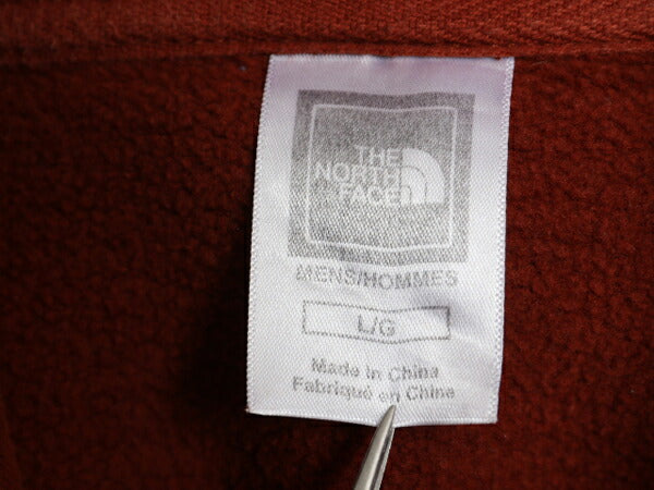 US企画 ノースフェイス プリント スウェット フード パーカー メンズ L / 古着 The North Face プルオーバー トレーナー アウトドア 裏起毛
