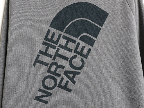 ノースフェイス プリント スウェット フード パーカー レディース XXL 古着 The North Face トレーナー プルオーバー アウトドア ツートン