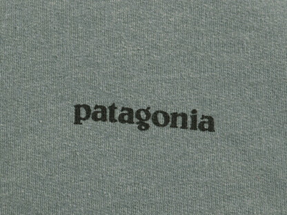 パタゴニア 両面 プリント ライトウェイト スウェット メンズ XL / 18製 Patagonia 長袖 Tシャツ ロンT P-6 バックプリント ツートン 薄手