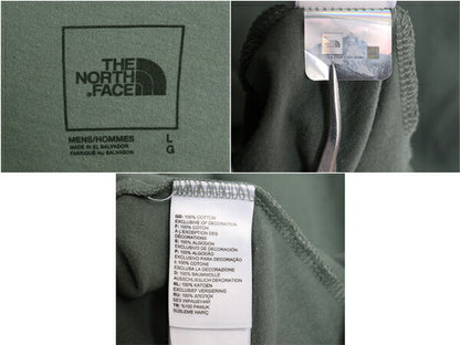 ノースフェイス 両面 プリント 長袖 Tシャツ メンズ L / The North Face アウトドア ロンT ロゴT ボックスロゴ バックプリント カットソー