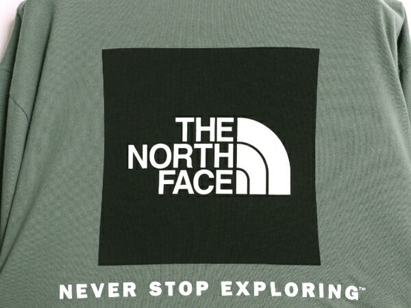 ノースフェイス 両面 プリント 長袖 Tシャツ メンズ L / The North Face アウトドア ロンT ロゴT ボックスロゴ バックプリント カットソー