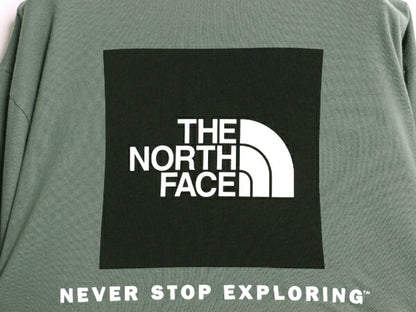 ノースフェイス 両面 プリント 長袖 Tシャツ メンズ L / The North Face アウトドア ロンT ロゴT ボックスロゴ バックプリント カットソー