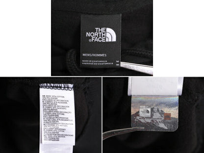 ノースフェイス プリント スウェット フード パーカー メンズ М / The North Face プルオーバー 裏起毛 トレーナー アウトドア ブラック
