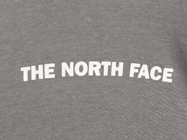 ノースフェイス プリント スウェット フード パーカー レディース S / 古着 The North Face プルオーバー 裏起毛 トレーナー スエット 灰