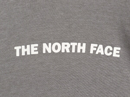 ノースフェイス プリント スウェット フード パーカー レディース S / 古着 The North Face プルオーバー 裏起毛 トレーナー スエット 灰