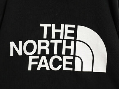 ノースフェイス プリント スウェット フード パーカー メンズ М 黒 The North Face アウトドア トレーナー プルオーバー 裏起毛 ブラック