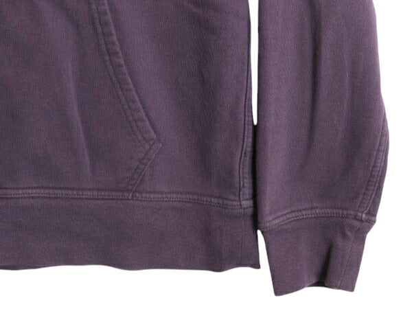 US企画 ノースフェイス プリント スウェット フード パーカー メンズ М / 古着 The North Face プルオーバー トレーナー 裏起毛 パープル