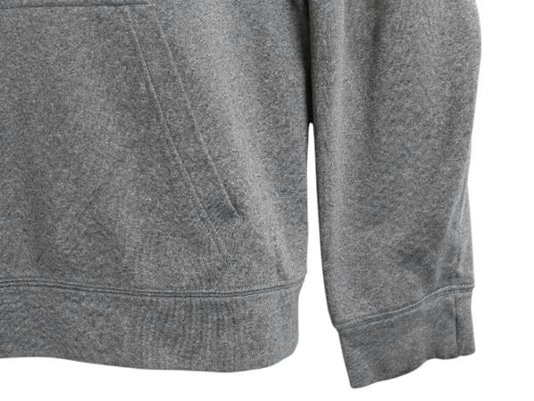 ノースフェイス プリント フード パーカー メンズ М / The North Face プルオーバー ストレッチ ジャージ 素材 アウトドア ツートン 灰 緑