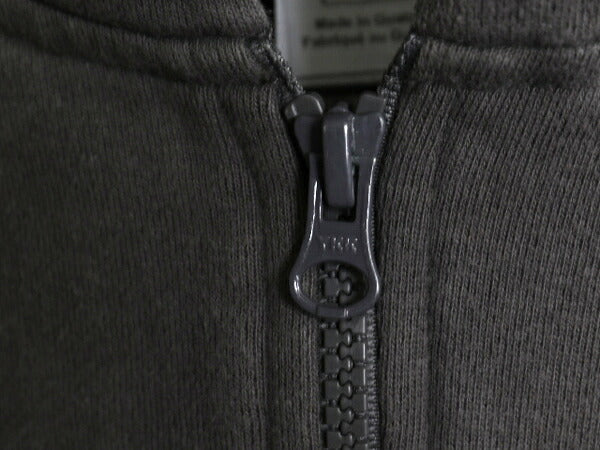 ノースフェイス フルジップ スウェット フード パーカー メンズ L 古着 The North Face アウトドア トレーナー 裏起毛 ワンポイント グレー