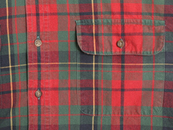 00s OLD GAP チェック 長袖 シャツ メンズ L / 古着 00年代 オールド ギャップ コットン 長袖シャツ ポケット付き マルチカラー カジュアル
