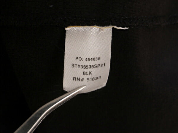 21年製 パタゴニア 両面 プリント 半袖 Tシャツ メンズ XS / 古着 Patagonia アウトドア フィッツロイ P-6 バックプリント ボックスロゴ 黒