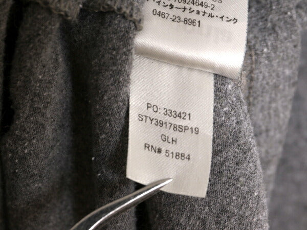 19年製 パタゴニア ポケット付き 両面 プリント 半袖 Tシャツ メンズ L / Patagonia アウトドア ポケT P6 ボックスロゴ バックプリント 灰