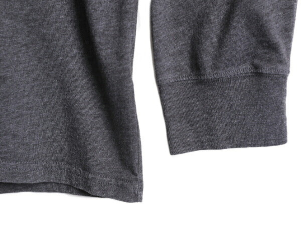 ノースフェイス プリント 長袖 Tシャツ メンズ L / 古着 The North Face アウトドア クルーネック ロングスリーブ プリントT ロンT グレー