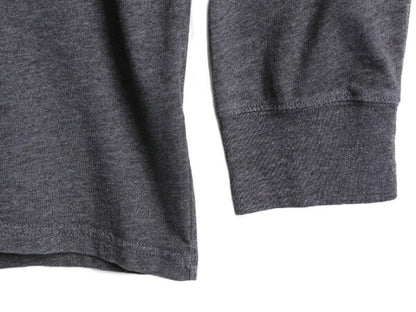 ノースフェイス プリント 長袖 Tシャツ メンズ L / 古着 The North Face アウトドア クルーネック ロングスリーブ プリントT ロンT グレー