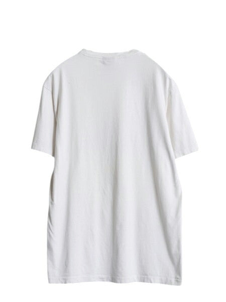90s ポロベア ポロ ラルフローレン プリント 半袖 Tシャツ メンズ レディース S / オールド キャラクター シングルステッチ カットソー 白