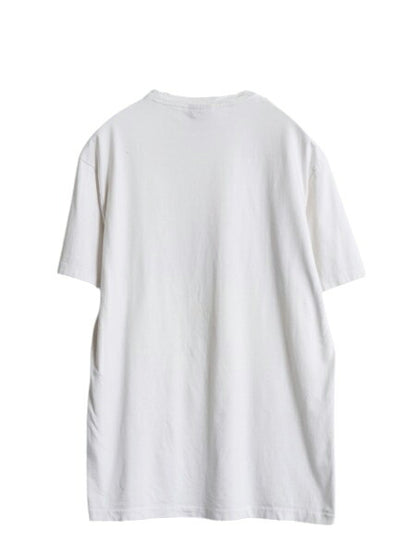 90s ポロベア ポロ ラルフローレン プリント 半袖 Tシャツ メンズ レディース S / オールド キャラクター シングルステッチ カットソー 白