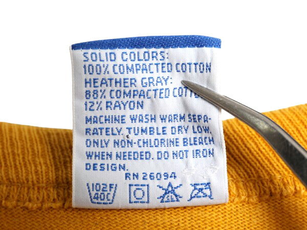80s USA製 チャンピオン 半袖 Tシャツ メンズ М 小さめ S 程/ ヴィンテージ 100% コットン ヘビーウェイト ワンポイント スクリプト ロゴ