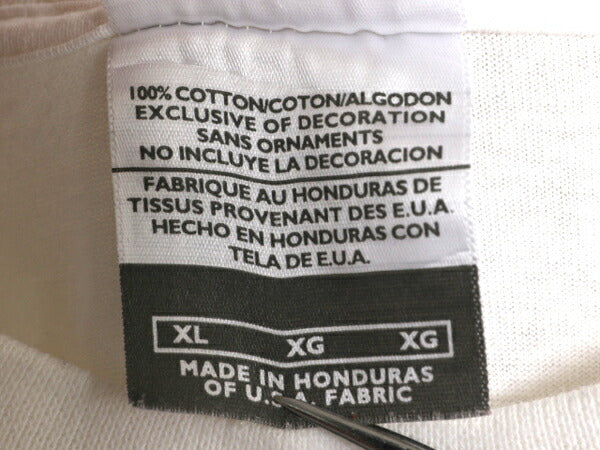 00s ナイキ プリント 長袖 Tシャツ メンズ XL オールド / ロンT ヘビーウェイト コットン センター スモール スウッシュ 大きいサイズ 白