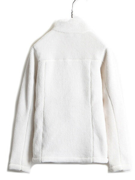 希少サイズ XS ■ 18年製 パタゴニア リツール スナップT プルオーバー ジャケット ( レディース ) 古着 Patagonia フリース ブルゾン 白