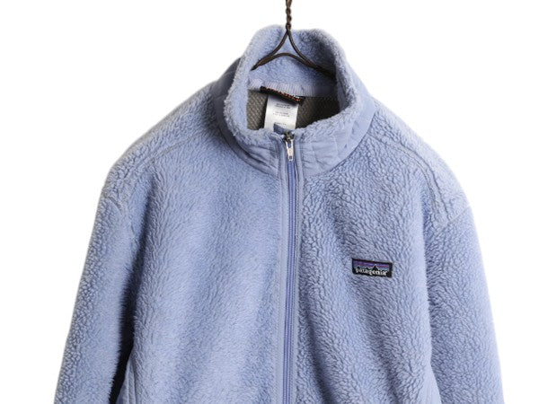00s USA製 パタゴニア シンチラ レトロX フリース ジャケット レディース L / 05年製 オールド Patagonia ジャンパー ブルゾン アウトドア