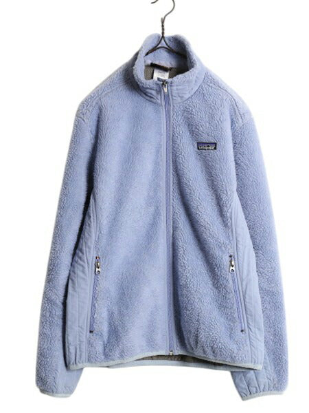 00s USA製 パタゴニア シンチラ レトロX フリース ジャケット レディース L / 05年製 オールド Patagonia ジャンパー ブルゾン アウトドア