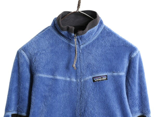 00s パタゴニア R2 フリース ジャケット レディース XS 古着 00年製 オールド Patagonia アウトドア フルジップ レギュレーター ツートン