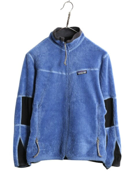 00s パタゴニア R2 フリース ジャケット レディース XS 古着 00年製 オールド Patagonia アウトドア フルジップ レギュレーター ツートン