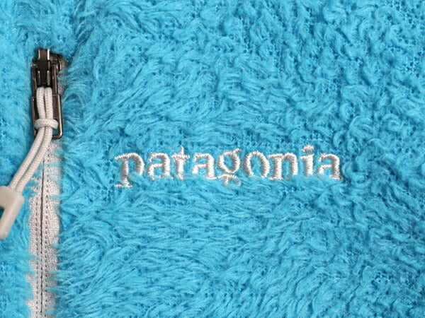 パタゴニア R2 フリース ジャケット レディース XS 古着 13年製 ジップアップ 毛長 ボア パイル ストレッチ ジャンパー レギュレーター 青