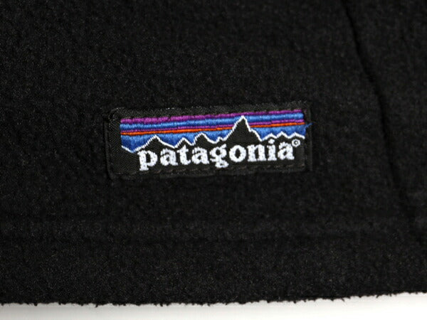 パタゴニア シンチラ フリース ベスト レディース XS / 古着 06年製 Patagonia アウトドア フルジップ 重ね着 前開き ハイネック ブラック