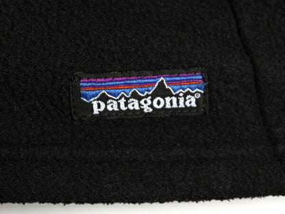 パタゴニア シンチラ フリース ベスト レディース XS / 古着 06年製 Patagonia アウトドア フルジップ 重ね着 前開き ハイネック ブラック
