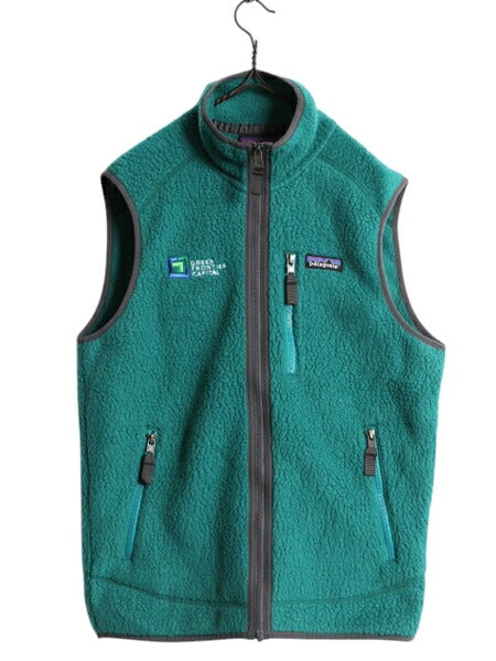 パタゴニア レトロ パイル ベスト メンズ S / 古着 22年製 Patagonia フリース 重ね着 アウトドア ジップアップ 前開き ハイネック 企業物