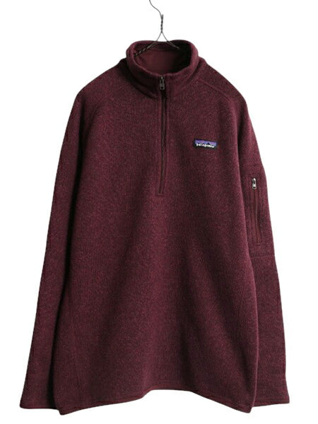 パタゴニア ベターセーター ハーフジップ レディース L / 古着 18年製 Patagonia アウトドア フリース ジャケット プルオーバー ジャンパー