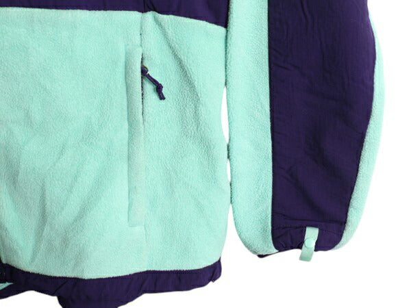 ノースフェイス フード付き デナリ ジャケット レディース L 古着 The North Face DENALI フリース ナイロン パーカー フルジップ ブルゾン