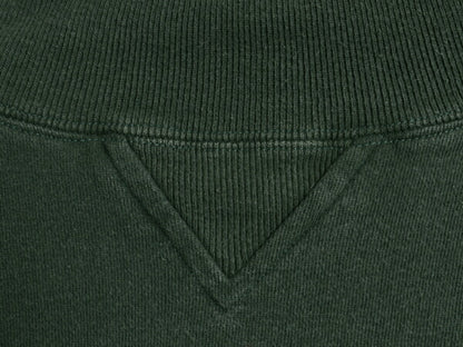 90s OLD GAP タートルネック 無地 スウェット メンズ レディース XL / 古着 90年代 オールド ギャップ 前V トレーナー ヘビーウエイト 緑