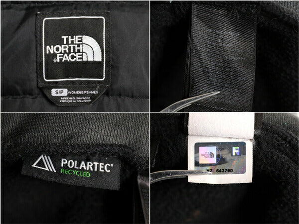 US企画 ノースフェイス デナリ ダウン ジャケット レディース S / The North Face DENALI DOWN 550フィル フリース ナイロン ブルゾン 黒