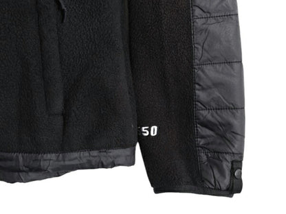 US企画 ノースフェイス デナリ ダウン ジャケット レディース S / The North Face DENALI DOWN 550フィル フリース ナイロン ブルゾン 黒