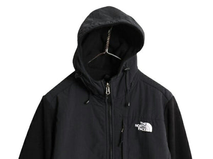 ノースフェイス フード付き デナリ ジャケット レディース M The North Face Denali フリース パーカー フルジップ アウトドア ブルゾン 黒