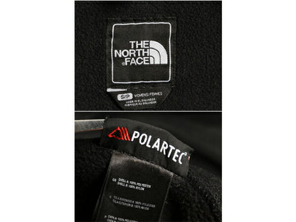 ノースフェイス デナリ ジャケット レディース S 古着 The North Face DENALI アウトドア フリース ナイロン ブルゾン ブラック フルジップ