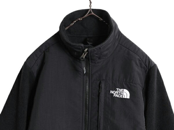 ノースフェイス デナリ ジャケット レディース S 古着 The North Face DENALI アウトドア フリース ナイロン ブルゾン ブラック フルジップ